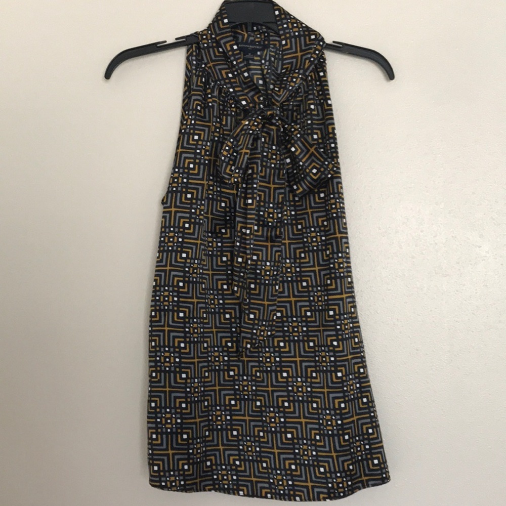 Art Deco Banana Republic Silk Top